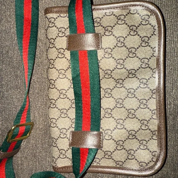 Stylish Canvas Waist Bag with Web Strap - Picture 4 of 9